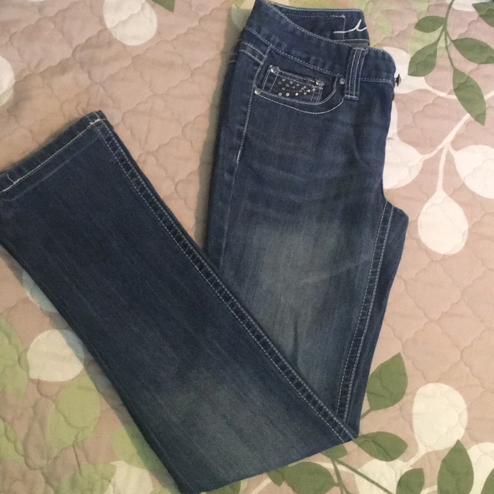 Boot leg jeans
